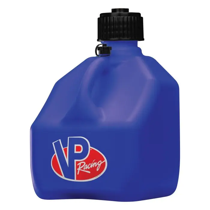 Contenedor de gasolina azul capacidad para 3 gal