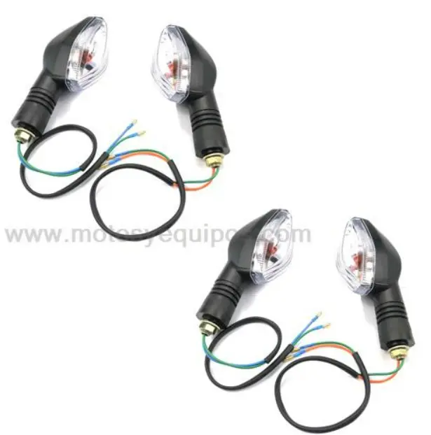 Direccionales Honda Invicta delanteras y traseras,	CBF150 Invicta 