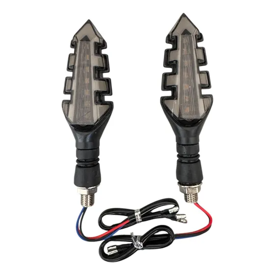 Direccionales LED R268 Running amarillo rojo- Universal 