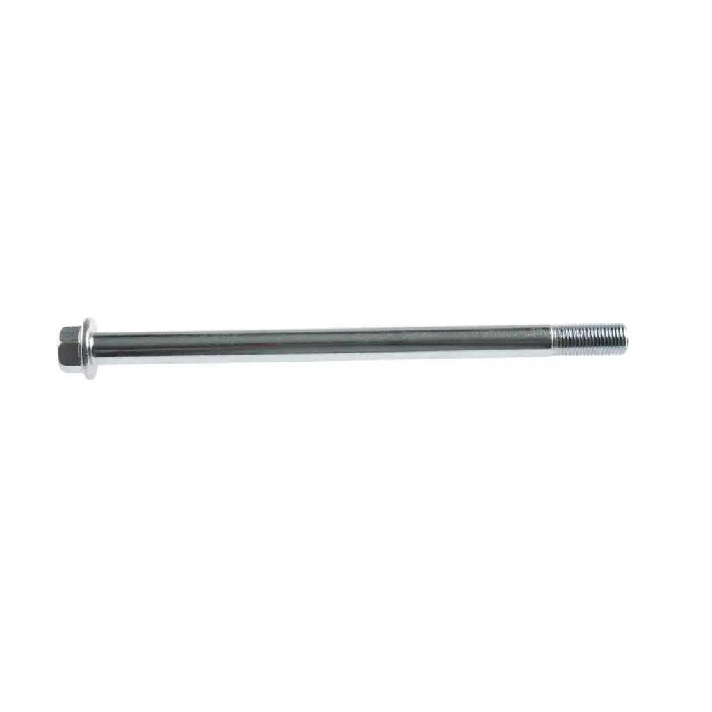 Eje rueda delantera con tuerca Italika FT125, FT150 