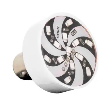 Foco Stop con LED flash 12V blanco- Universal 
