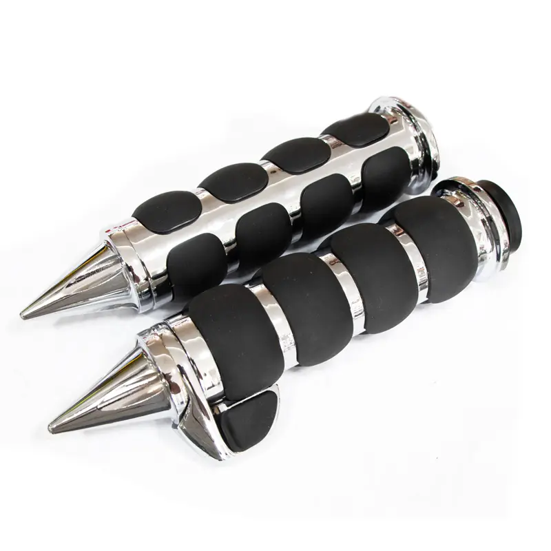 Grips Chopper cromados con pico 1"- Cruiser 