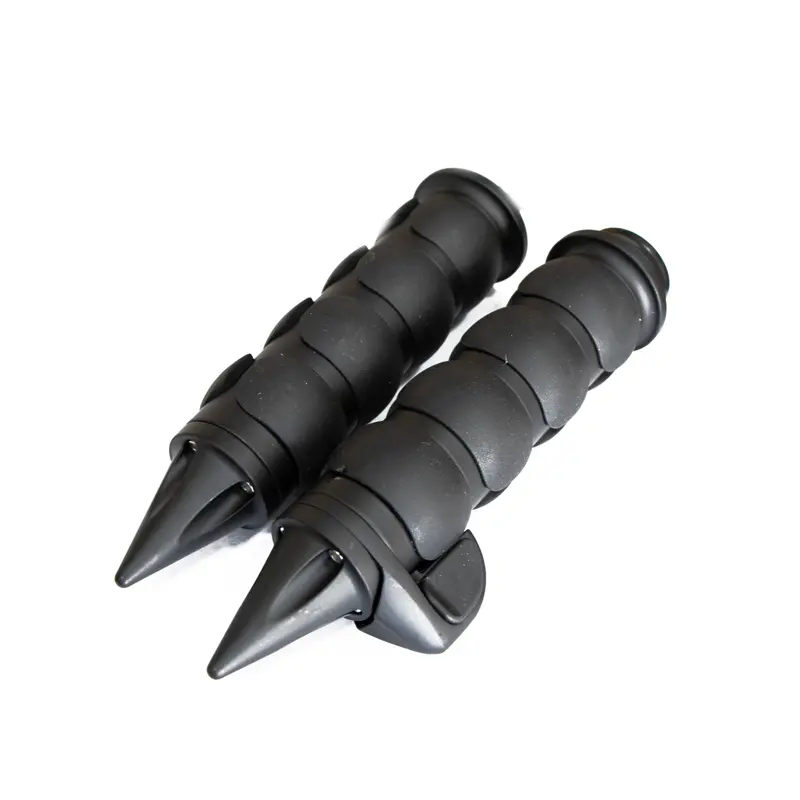 Grips Chopper negros  con pico 1"- Cruiser 
