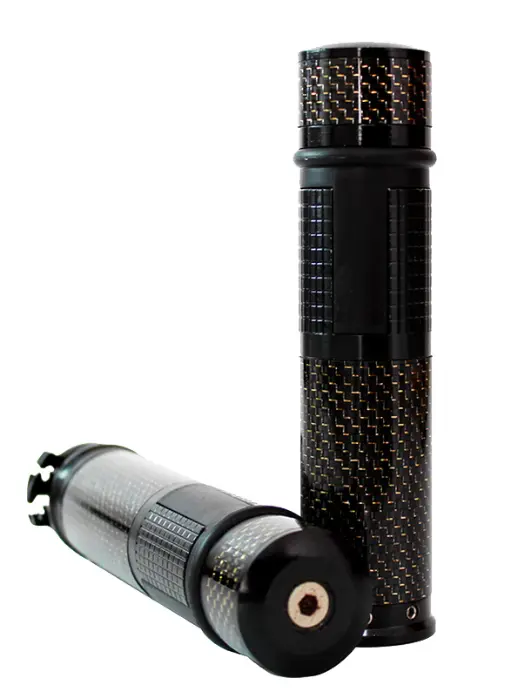 Grips aluminio deportivos negro- Street bike 