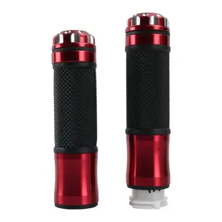 Grips aluminio rojo- Universal 