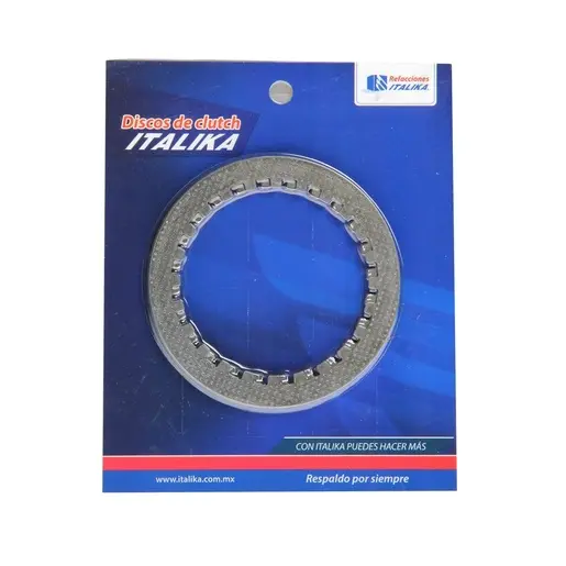 Pastas de discos de clutch Italika -TC200, TC250,150SZ, 150Z, 170Z, 250SZ, 250Z, 250Z NEGRA, DM150, DM250, DT150 DELIVERY, DT200 SPORT, EX200, FT150, FT150 AZULP, FT150 DELIVERY, FT150_G, FT150G NEGRA, FT150GTI, FT150S, FT150TS, FT180, FT200, FT200 AM, FT250, FT250TS, RT180, RT200, TC200, RTC250, ZDM200, FIERA200, FIERA150, 200Z, DM150 SPORT, DM200 SPORT, TC200NEGRA 