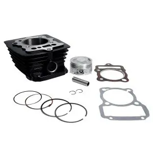 E0304KC08 Kit cilindro motor  CGH 150CC Negro (piston corto) Conversion a 200cc	- DT150 Sport, FT150, FT150 AzulP, FT150 GT Grafito, FT150_G, FT150G Negra, FT150GTI, FT150GTS ,150SZ, 150Z,DM150 Roja,DT150 Clasica,DT150 Delivery, Vento Lithium 2.0,Ryder 3.0,Xpress 150 