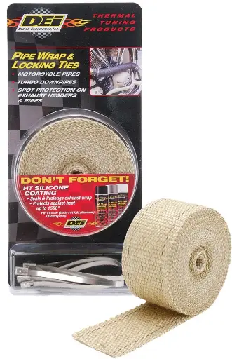 [790-01011] Cinta para mofle 2" ancho x 25¨ largo tan