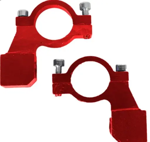 [ESP-4213-9514R] Soporte de espejo universal rojo