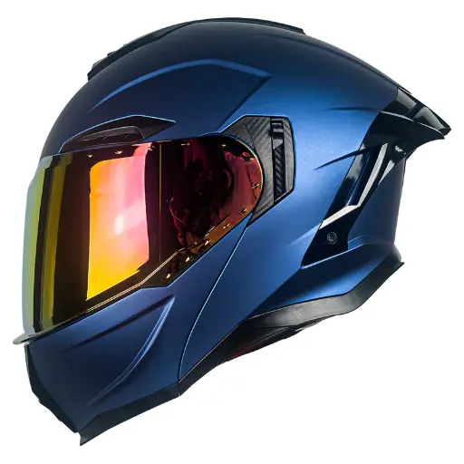 Casco APOLO azul mate