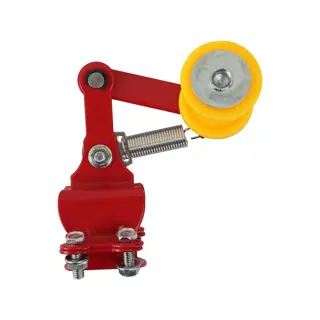 [28-7010-001] Ajustador de cadena CNC rojo amarillo ATV 