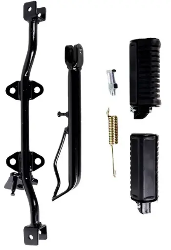 [POS-1616-1201] Conjunto barra posapie Vento Ryder 3.0, Lithium 150, Xpress 150, DT125 Clasica, DT125 Delivery, DT125 Sport, FT125, FT125 Delivery, FT125TS, Honda CGL125 Tool, Vento Proton 200, Lithium 2.0, Veloci Boxter 150  