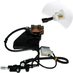 [BOF-055] Conjunto de freno trasero con bomba Vento Tornado 250,  Vento Rocketman Carrera 250 (22), Storm 250 (21-23), Tornado 250 (21-22) 
