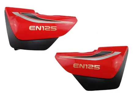[CUB-4206-0014] Tapas laterales derecha izquierda Suzuki EN125/HU 