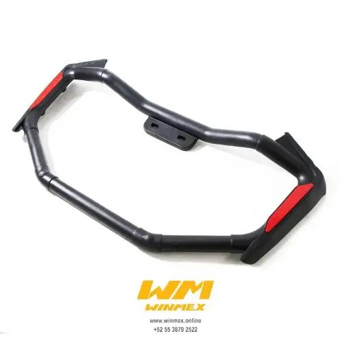 [DEF100103] Defensa negra con reflejantes Universal 