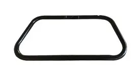 [1602-1048] Defensa negro mate Honda GL150 