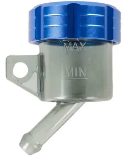 [BOM-1302-0807] Deposito liquido de frenos azul- Street bike 