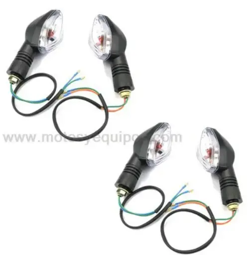 [3232-1053] Direccionales Honda Invicta delanteras y traseras,	CBF150 Invicta 