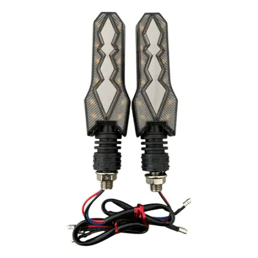 [RUIF034] Direccionales LED R310 Running amarillo rojo- Universal 