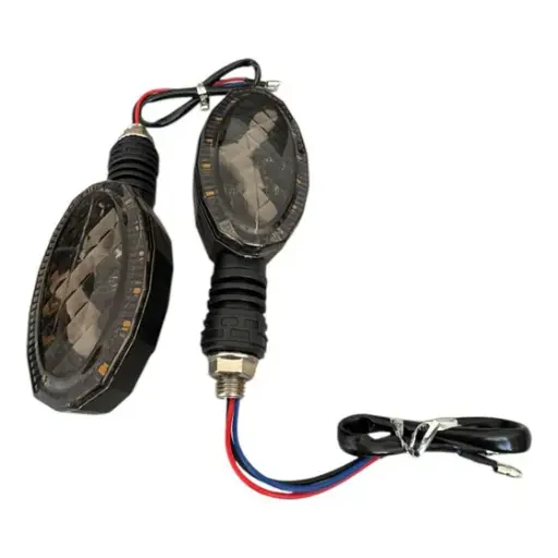 [RUIF052]  Direccionales LED R274 Running amarillo rojo- Universal 