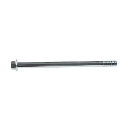 [F14040018] Eje rueda delantera con tuerca Italika FT125, FT150 