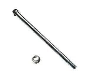 [1504-1025] F15040020 Eje rueda trasera c/ tuerca  FT125, DT125 CLASICA, DT125 DELIVERY, DT125 SPORT, DT150 DELIVERY, FT125 CHAKARERA, FT125 CLASICA, FT125 DELIVERY, FT125 NEW SPORT, FT125 PLATA, FT125 RASURADA, FT125TS, FT150 DELIVERY, FT150S, FT150TS, XFT125, FT125 ROJA NUEVA, DT150 basic, FT150 GRAFITO, DT150 DELIVERYH, Kurazai Atom 150, Vento Xpress 150, Ryder 3.0, Ryder 4.0, Lithium 150, Cyclon 150, Veloci Boxter 150, Honda Cargo 125 