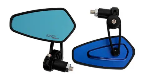 [ESP-4213-0104A] Espejos America Cafe Racer- Azul 
