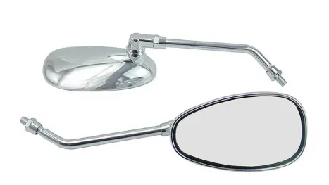[ESP-4213-0012] Espejos Chopper ovalado- Cruiser/Chopper 