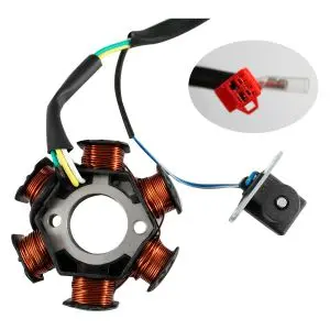 [EST-035] E05010021 Estator ATV150 C/Reversa- ATV150 Sport (11-12), ATV150 Sport con reversa (12-24) 