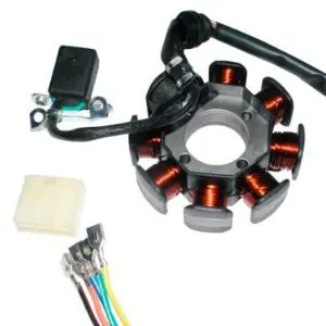 [EST-020] E05010033 Estator DM200, DM200 Sport, Xeverus 250, Ryder 3.0, Lithium 150, Workman 150, Proton 150 