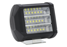 [RS-LED-13082W] Faro auxiliar LED con estrobo 18 led- Universal 