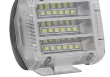 [RS-LED-13086W-BU-R] Faro auxiliar LED con estrobo 18 led contorno lateral azul y rojo= 	Universal 
