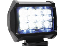 [RS-LED-13014W-BU] Faro auxiliar LED cuadrado azul con estrobo- Universal 