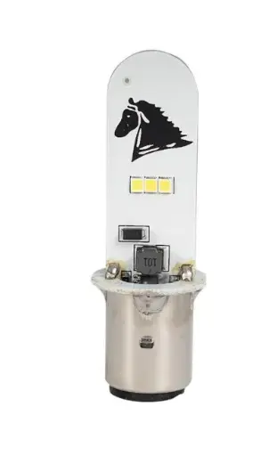 [3215-1125] "Foco LED BA20D 2.5/5W 12V 6500K "- Universal 