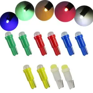 [FOC-034] Foco para tablero T6,5 M/M 1,7W W2X5D- Universal 