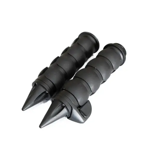 [PNHLY100104] Grips Chopper negros  con pico 1"- Cruiser 