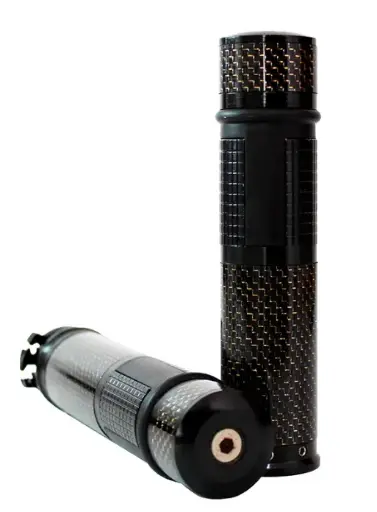 [PUÑ-1107-0591N] Grips aluminio deportivos negro- Street bike 