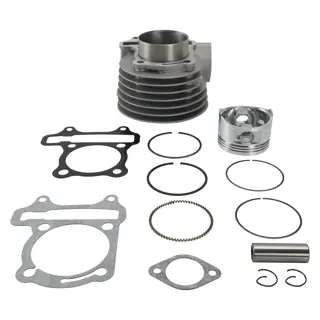 [47-5050-001] E0304KC01 Kit cilindro motor GY6 150CC, DS150, DS150 NARANJA, DS150 NEGRO, GS150, GS150 LED ELITE, TRN150, W150, WS150, WS150 NF, WS150 SPORT, X150, XS150, XS150 NEGRO, XW150, MODENA 150, DS150G, Vento Atom 150 