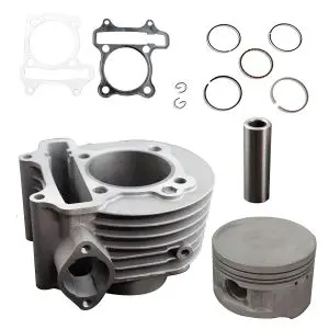 [KDC-F02] E0304KC01 Kit cilindro motor GY6 150CC, DS150, DS150 NARANJA, DS150 NEGRO, GS150, GS150 LED ELITE, TRN150, W150, WS150, WS150 NF, WS150 SPORT, X150, XS150, XS150 NEGRO, XW150, MODENA 150, DS150G, Vento Atom 150 